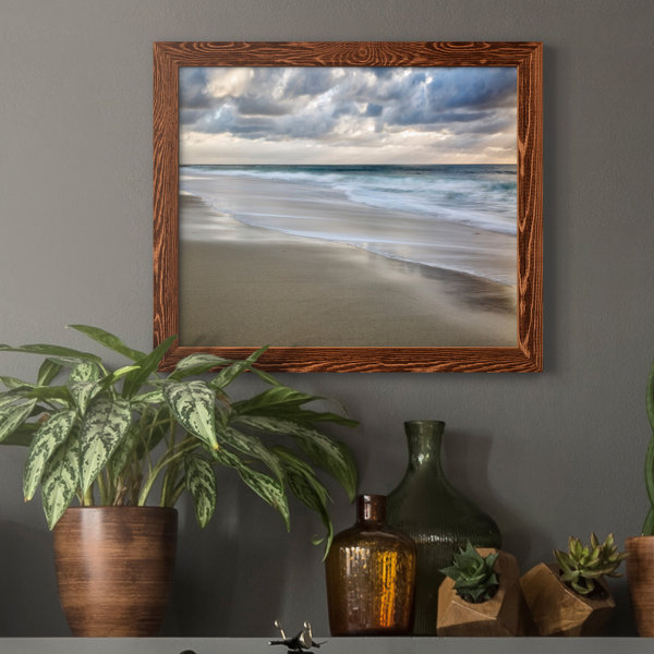 Highland Dunes La Jolla Sunset Picture Frame Painting on Canvas Wayfair